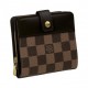 Zipped Compact N61668 Brown Zipped Compact N61668 Brown